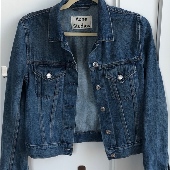 Coats | Acne Studios Denim Jacket Size 